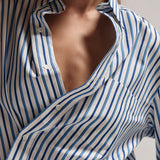 The SHORTY Shirt, Poole Stripe 100% Egyptian Cotton