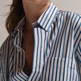 The SHORTY Shirt, Poole Stripe 100% Egyptian Cotton