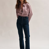 The SHORTY Shirt, Clovelly Stripe 100% Egyptian Cotton