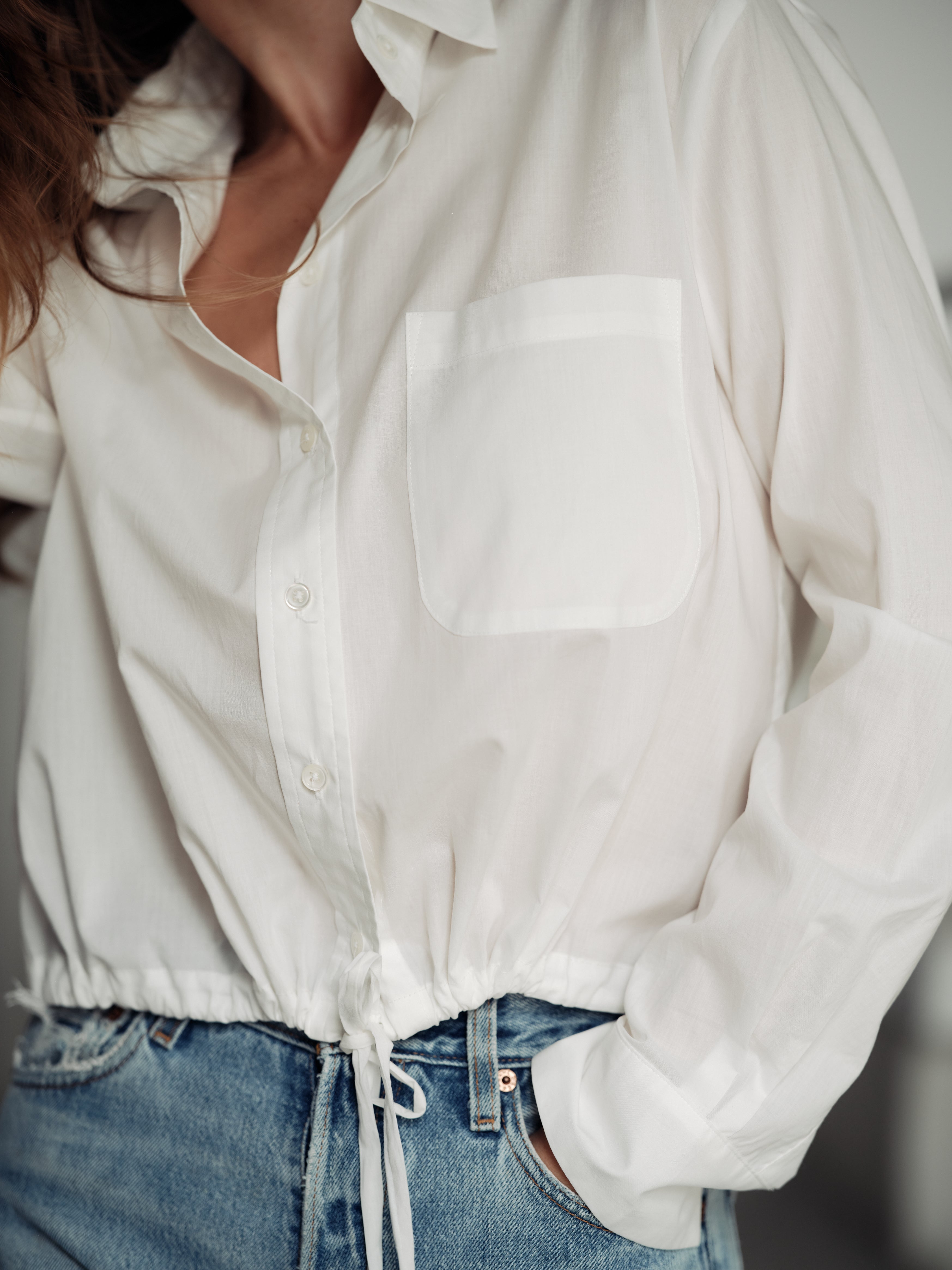 The TUNNEL TOP, White