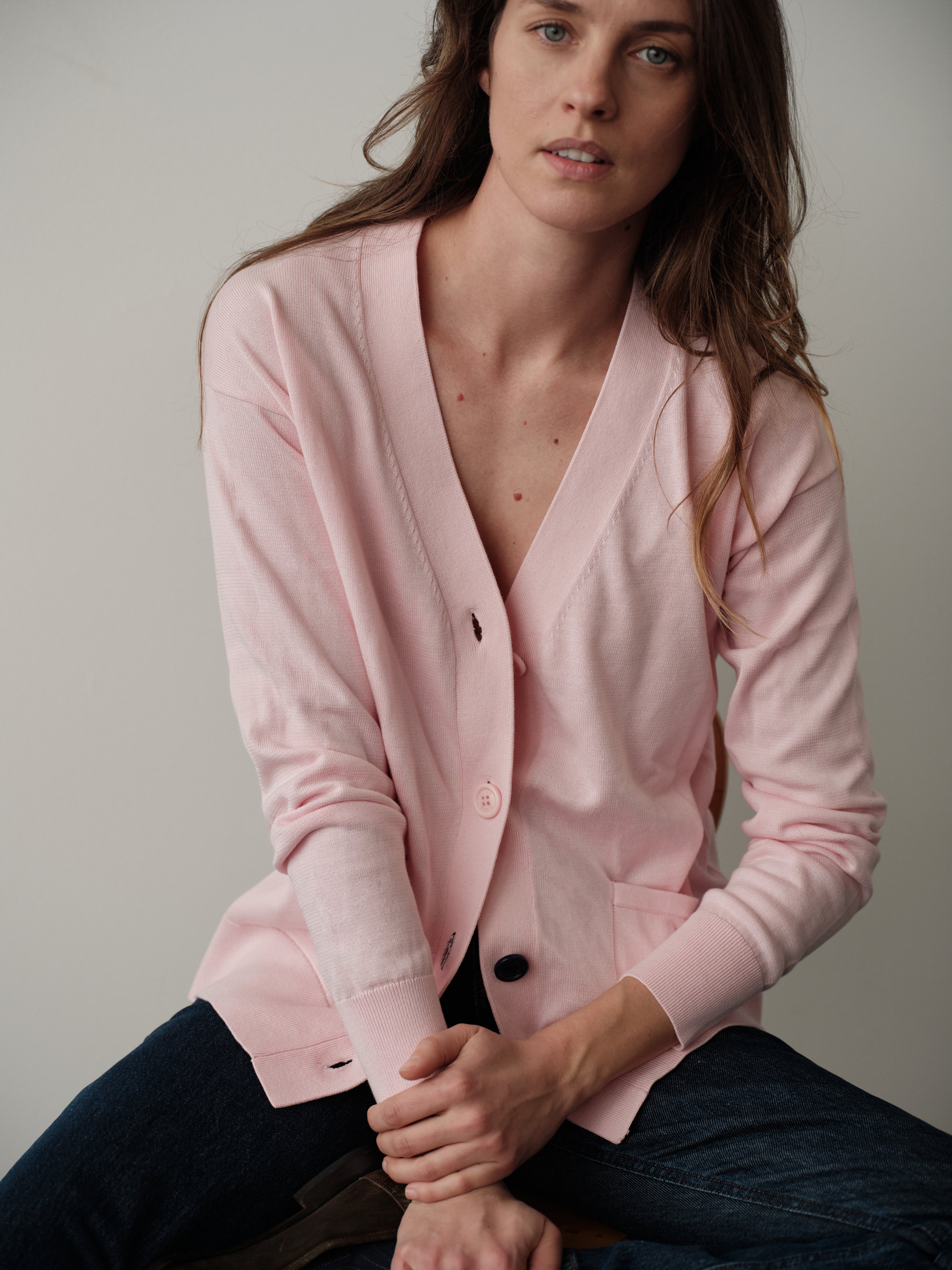The Wrap CARDIGAN, Primary Cotton Brights