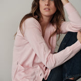 The Wrap CARDIGAN, Pink Salt 12g 100% Cotton
