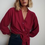 The SLOUCH WRAP Cardigan, Solids