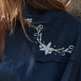 The NEW WEST Shirt, Embroidered Chambray