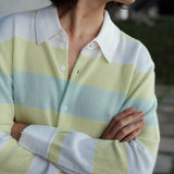 The RUGBY Cardigan Sweater, Sorbet Swirl