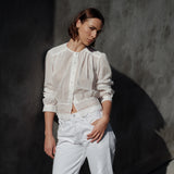 The FAN Blouse, 100% Tissue Cotton Lawn