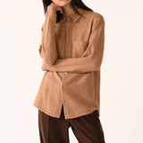 The MEN'S SHIRT SWEATER, Cashmere Blend Camel