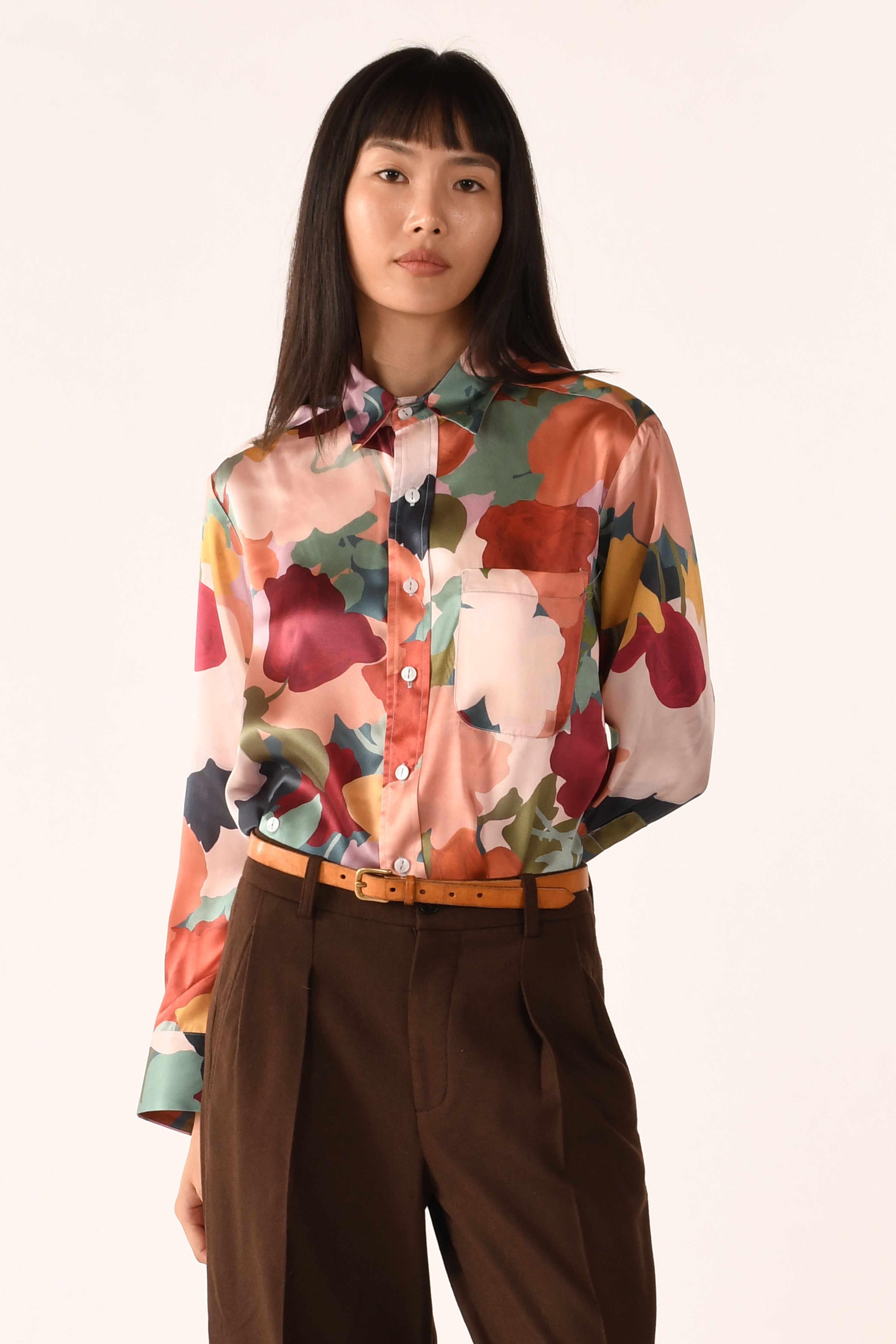 The BELLE, 100% Silk, Made with Liberty Fabric