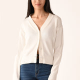 The (waist-length) Wrap CARDIGAN, 5g 100% Cotton