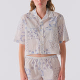 The PIXIE Shirt, Cotton Eyelet