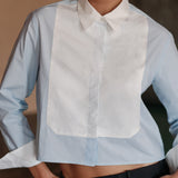 The BIB Shirt, Paper Cotton Contrast