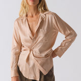 The MEN'S Shirt, 100% Sueded Silk
