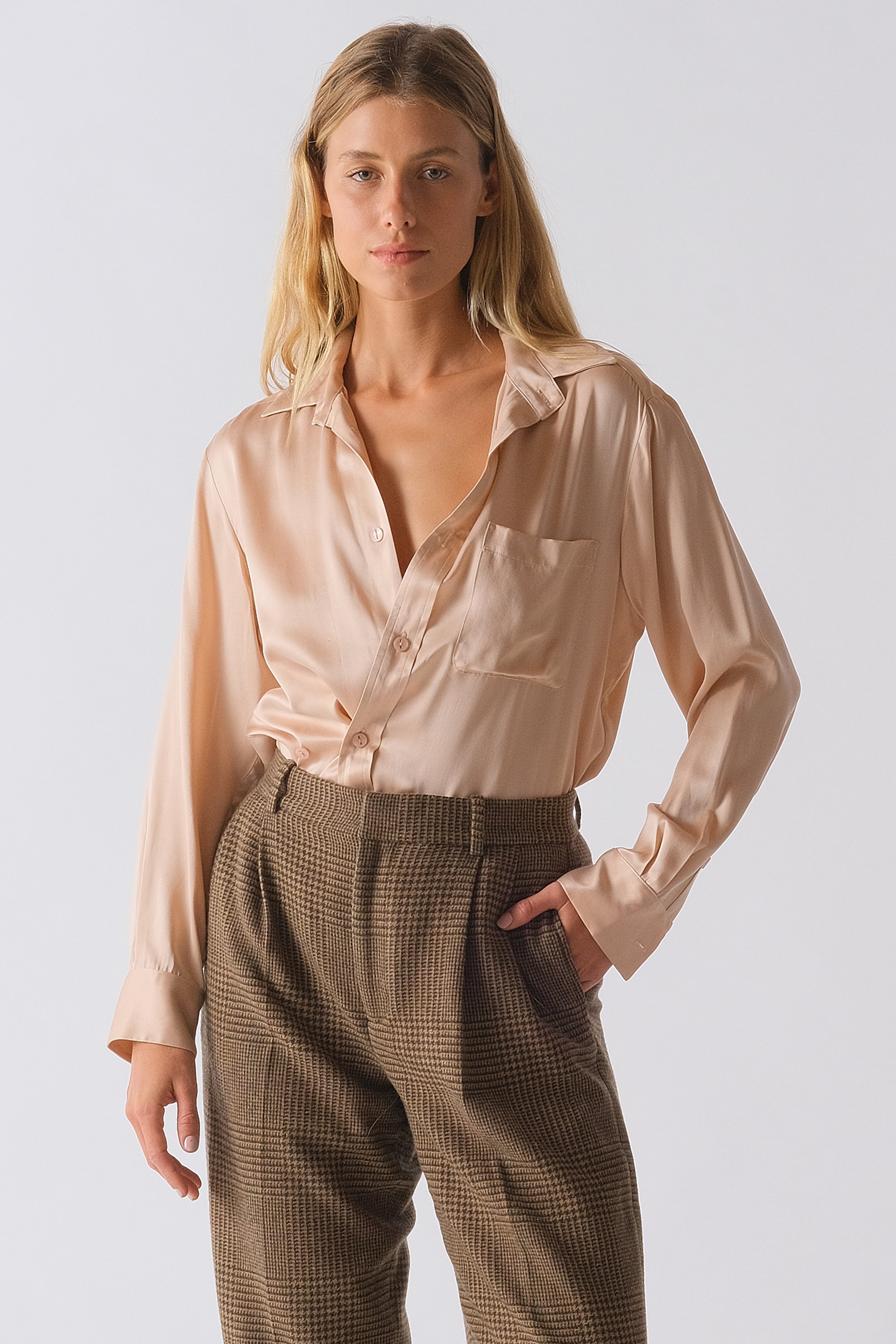 The BELLE, 100% Sueded Silk