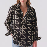 The MEN'S Shirt, Cotton Hand Block Print
