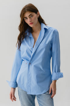 The MEN'S Wrap Shirt, Solids