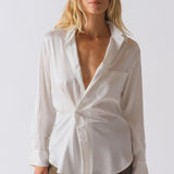 The MEN'S Shirt, 100% Sueded Silk