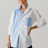 The MEN'S Shirt, Paper Cotton Colorblock