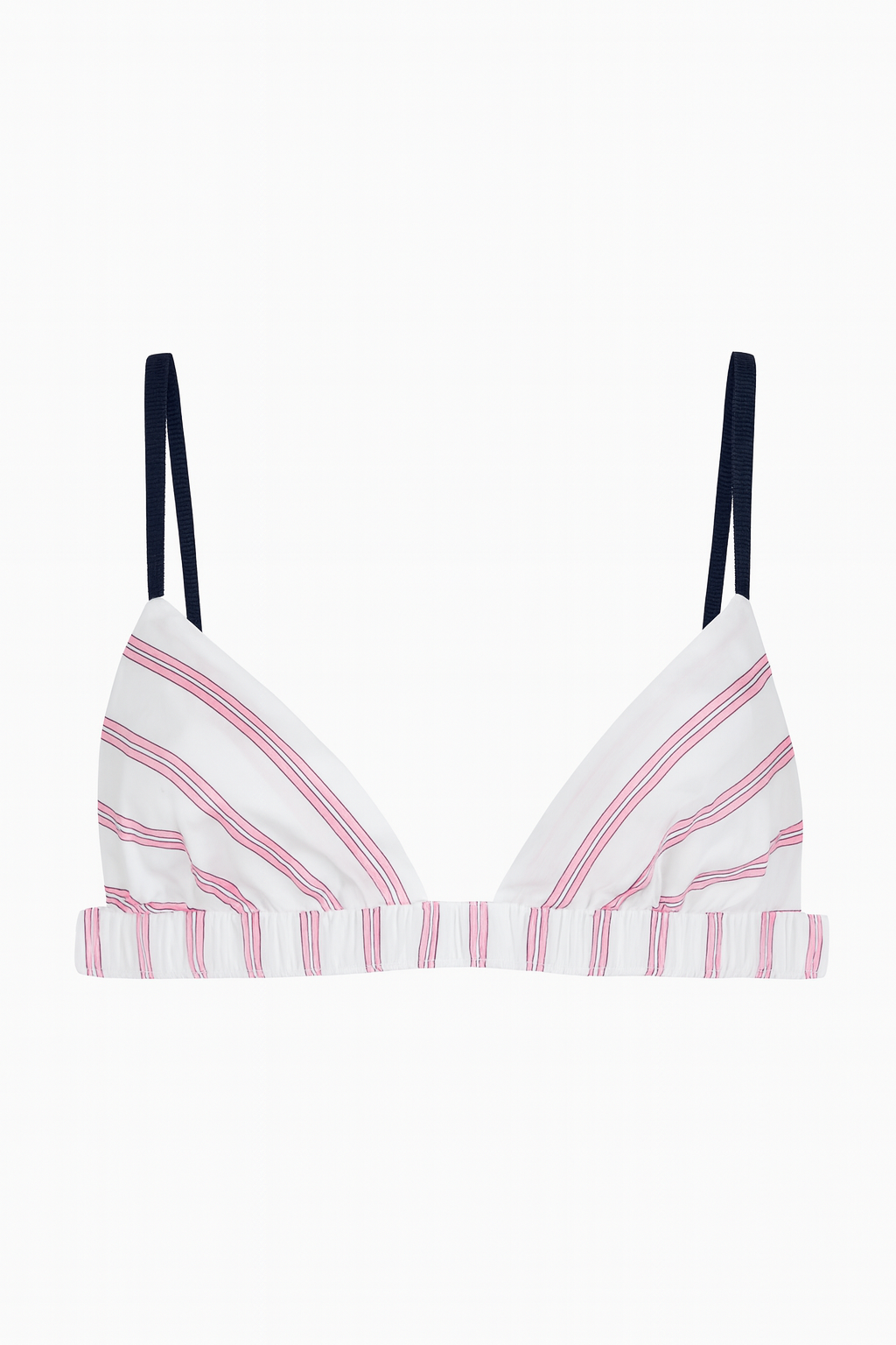The TRIANGLE BRALETTE, Stripes