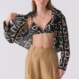 The SHORTY Shirt, Hand Block Print