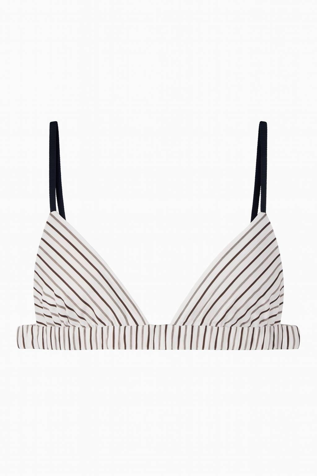 The TRIANGLE BRALETTE, Stripes
