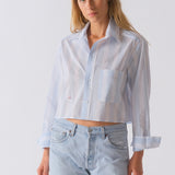 The SHORTY Shirt, Silk/Cotton/Linen Blend