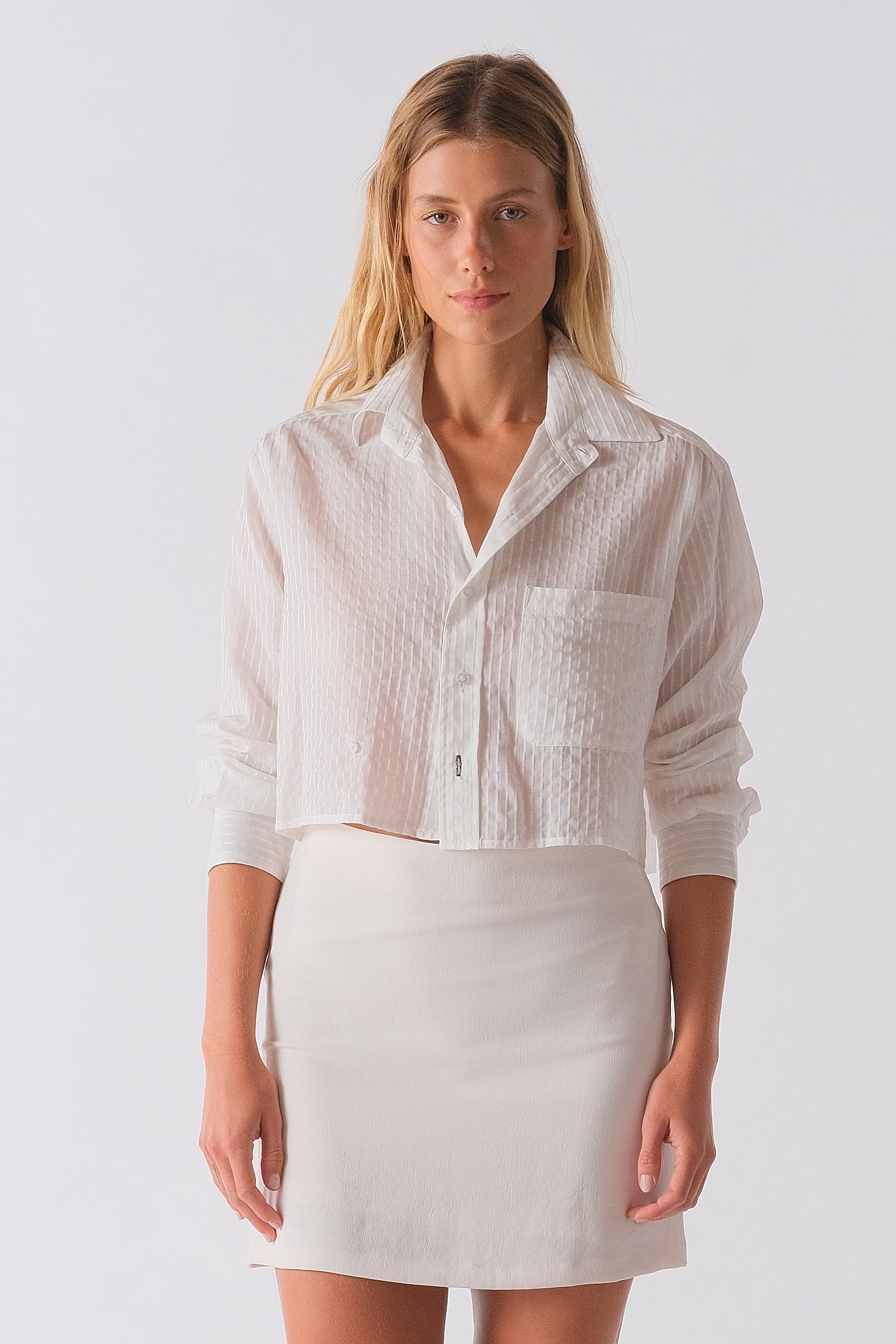 The SHORTY Shirt, Cotton Silk Blend