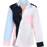 The MEN'S Shirt, Paper Cotton Colorblock