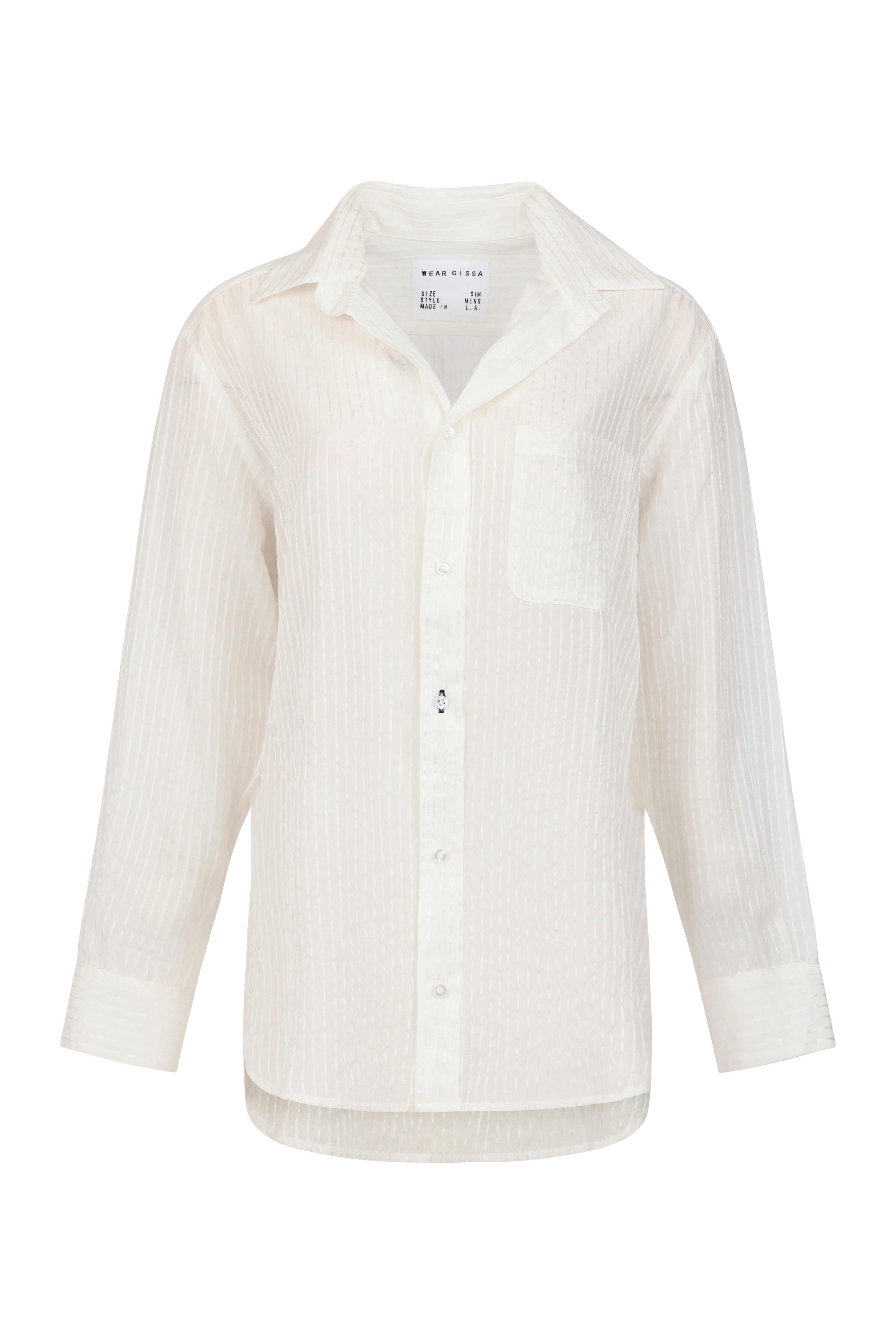 The MEN'S Shirt, Cotton Silk Blend