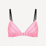 The TRIANGLE BRALETTE, Breakers Stripe