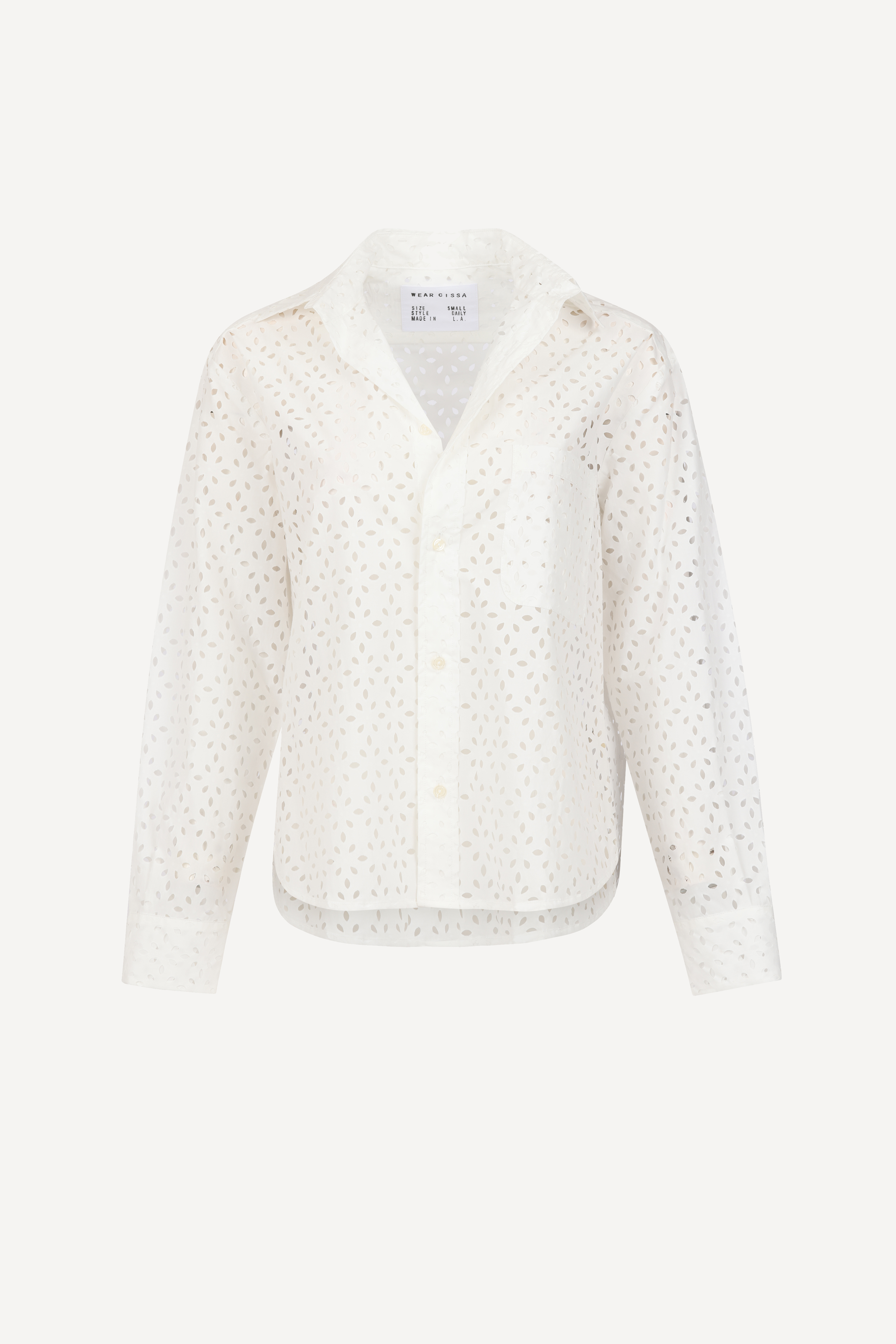 The DAILY Shirt, Cotton Eyelet