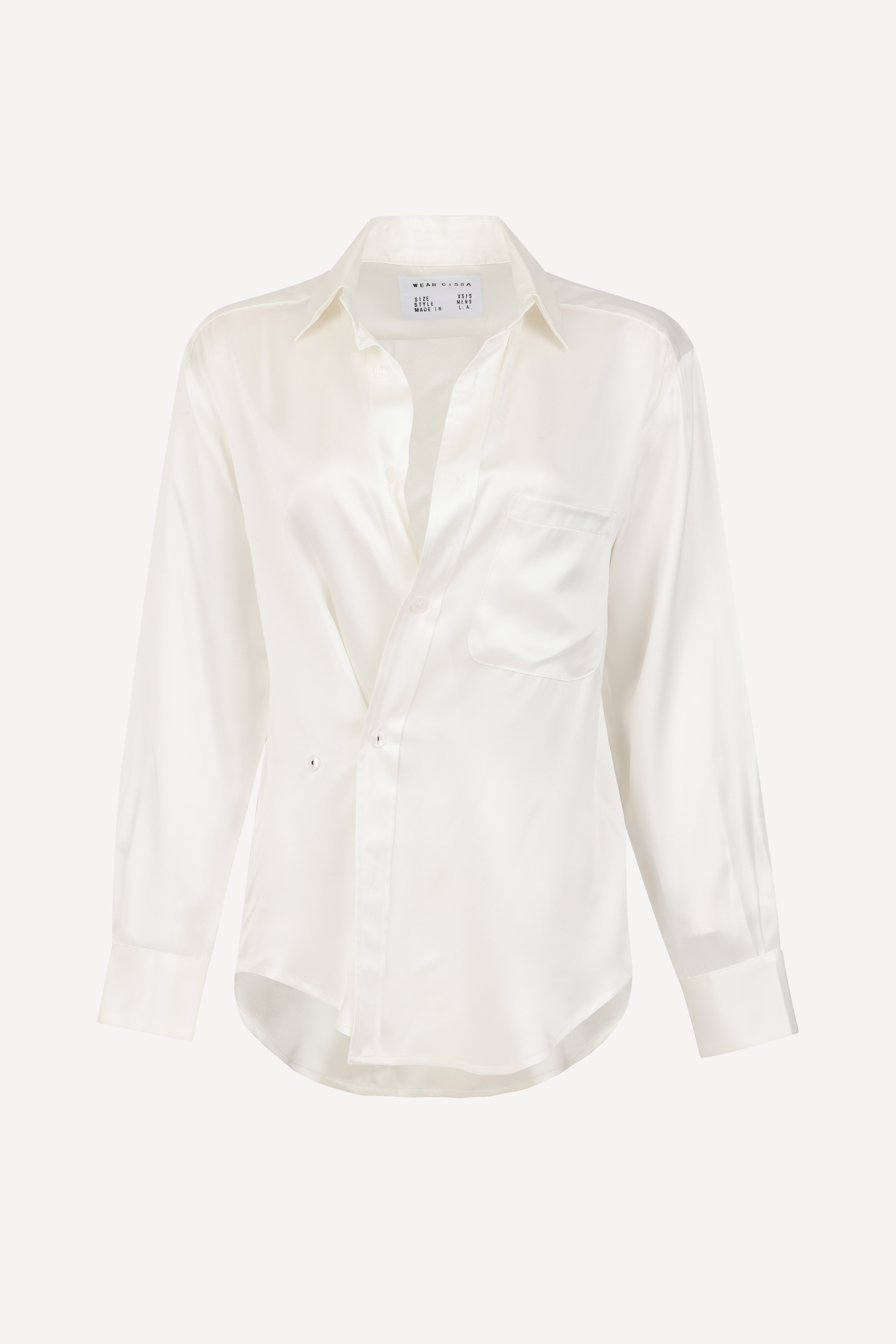 The MEN'S Shirt, 100% Sueded Silk