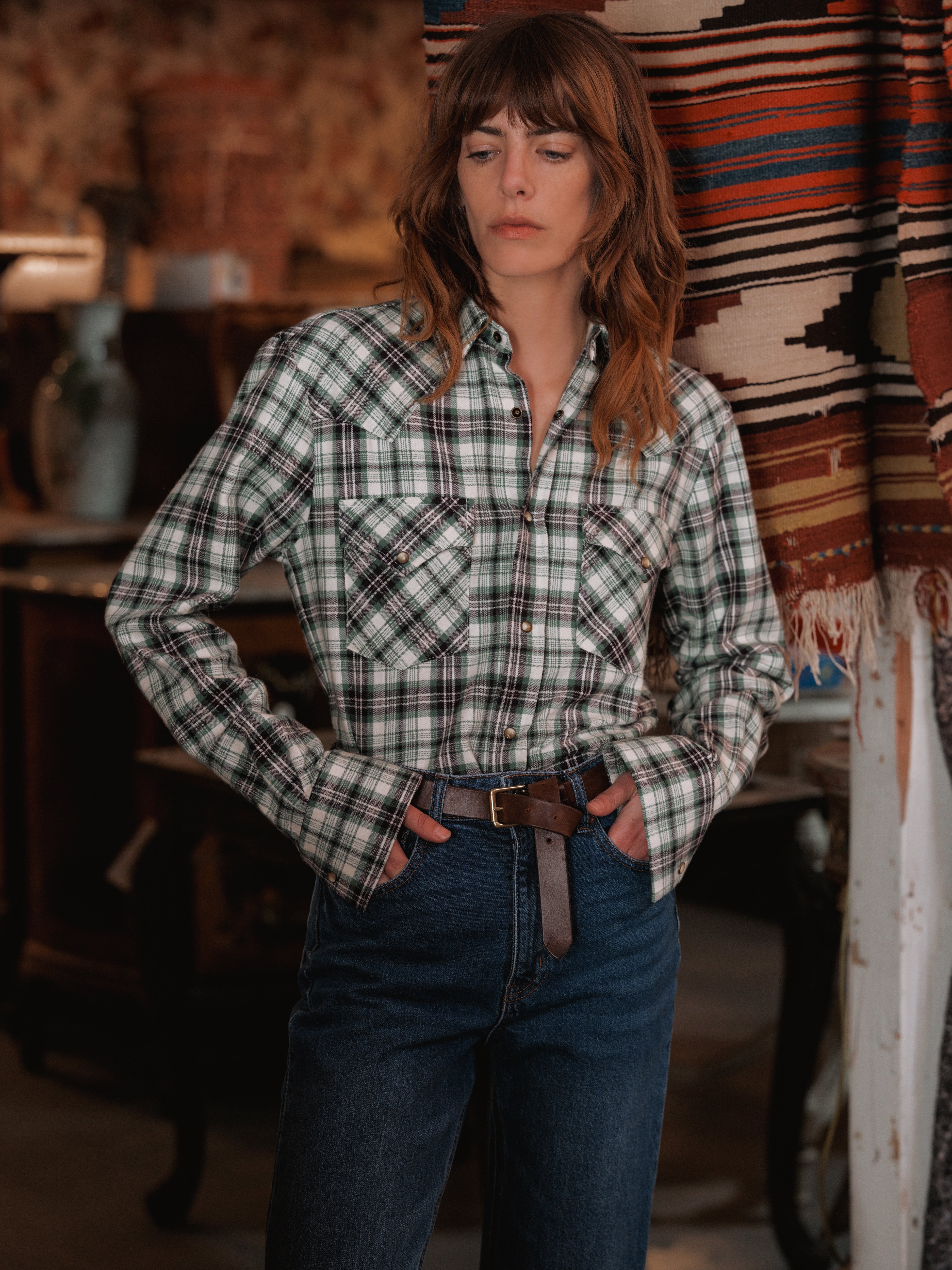 The WESTERN Shirt, 100% Cotton Flannel