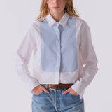 The BIB Shirt, Egyptian Cotton Contrast